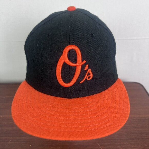 New Era 59FIFTY On-Field Baltimore Orioles O Logo Fitted 7 3/8 Hat EUC - Picture 3 of 15